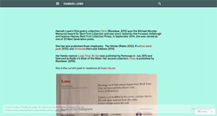 Desktop Screenshot of hannahlowe.org