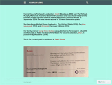 Tablet Screenshot of hannahlowe.org